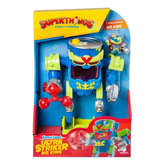 Ігровий набір SUPERTHINGS S серії “Kazoom Power” – УЛЬТРАСТРАЙКЕР МІСТЕР КІНГ