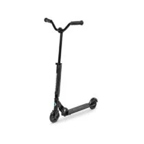 Самокат MICRO серії “Sprite Deluxe” – ЧОРНИЙ (до 100 kg, двоколісний, світло)