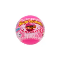 Набір м’яких іграшок-сюрпризів у кулі SURPRIZAMALS S4 – МАМА ТА МАЛЮК (6 видів в асорт.)