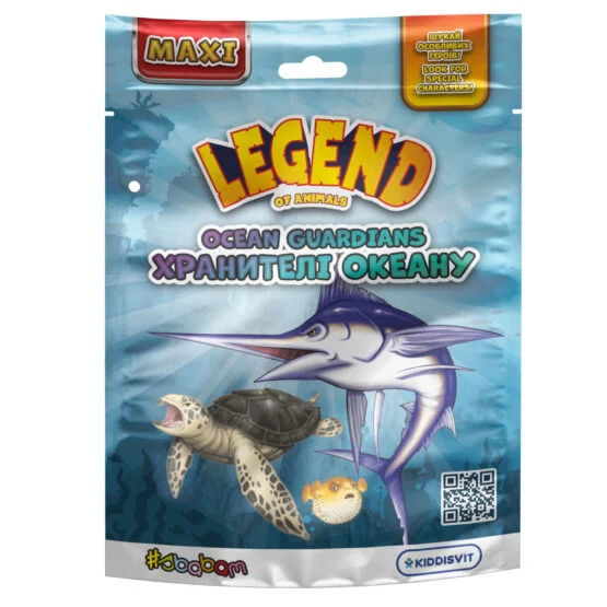 Стретч-іграшка у вигляді тварини серії LEGEND OF ANIMALS МАКСІ – ХРАНИТЕЛІ ОКЕАНУ (в дисп.)