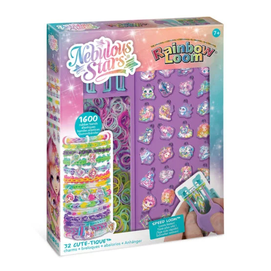 Набір для створення прикрас NEBULOUS STARS серії “Rainbow Loom™” з підвісками – НЕБЕСНА ФАНТАЗІЯ