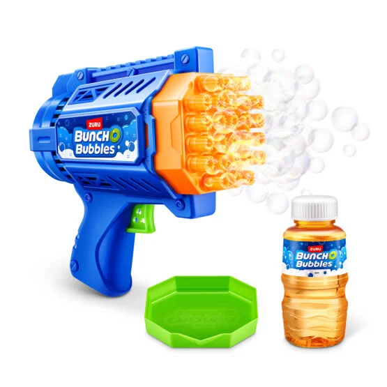 Ігровий набір BUNCH O BUBBLES серії “Mini” S1 – БЛАСТЕР З МИЛЬНИМИ БУЛЬБАШКАМИ