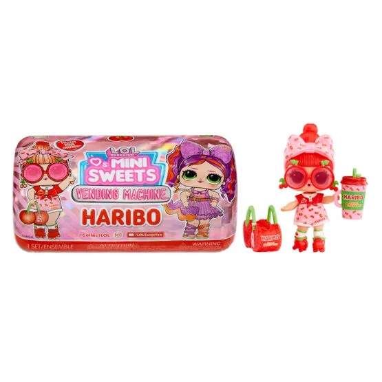 Ігровий набір з лялькою L.O.L. SURPRISE! серії “Loves Mini Sweets HARIBO” – СМАКОЛИКИ ( в асорт., у дисплеї)