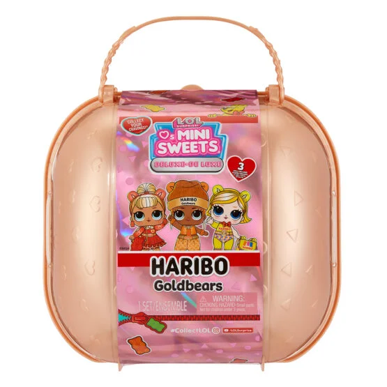 Ігровий набір з лялькою L.O.L. SURPRISE! серії “Loves Mini Sweets HARIBO DELUXE” – ЗОЛОТІ ВЕДМЕДИКИ