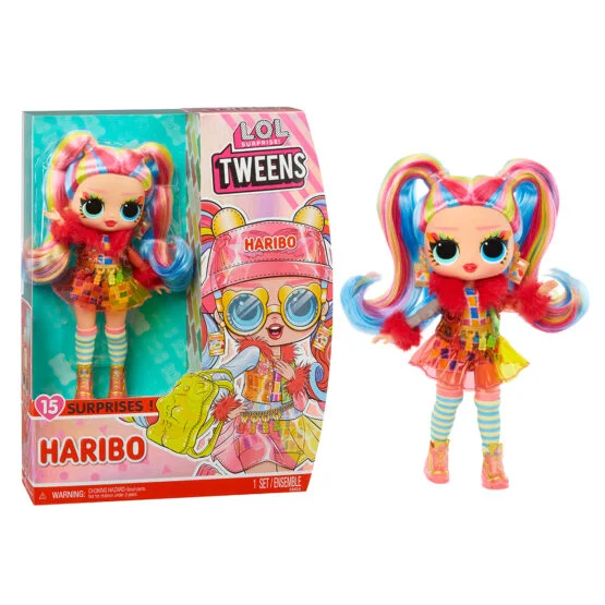 Ігровий набір з лялькою L.O.L.SURPRISE! серії “Tweens Loves Mini Sweets” – HARIBO