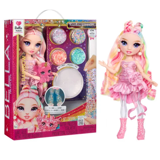Ігровий набір з лялькою RAINBOW HIGH серії “Rainbow Shimmers” – БЕЛЛА (зі слаймом)