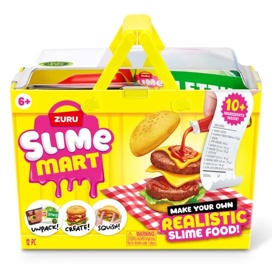 Ігровий набір зі слаймами SLIME MART серії “Shopping Basket” – БУРГЕР