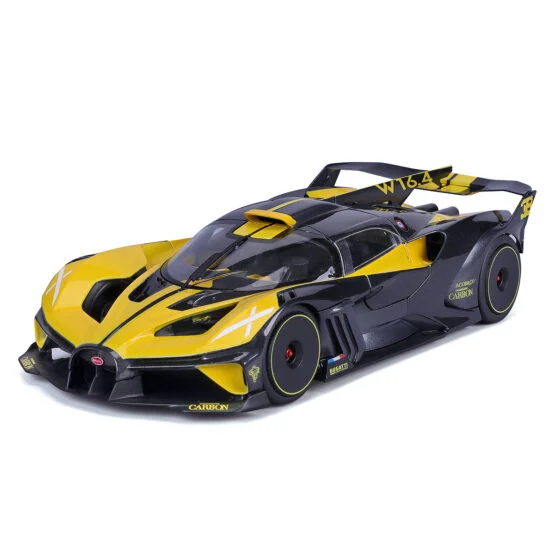Автомодель – BUGATTI BOLIDE (чорно-жовтий, 1:18)