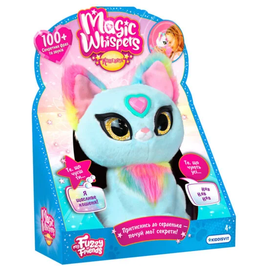 Інтерактивна іграшка MY FUZZY FRIENDS серії “Magic Whispers” – КОШЕНЯ СКАЙ