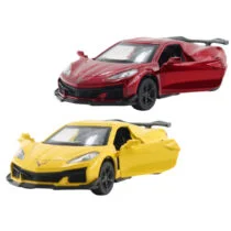 Автомодель – CHEVROLET CORVETTE C8 Z06 2024 (жовтий, червоний)