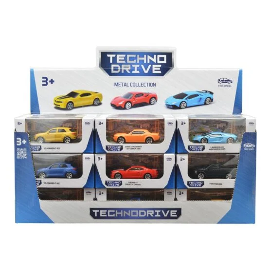 Автомоделі – МІНІ-МОДЕЛІ У ДИСПЛЕЇ (асорті, асорт. B, 1:64)