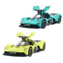 Автомодель – ASTON MARTIN VALKYRIE 2024 (зелений, жовтий)