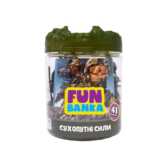 Ігровий міні-набір FUN BANKA – СУХОПУТНІ СИЛИ
