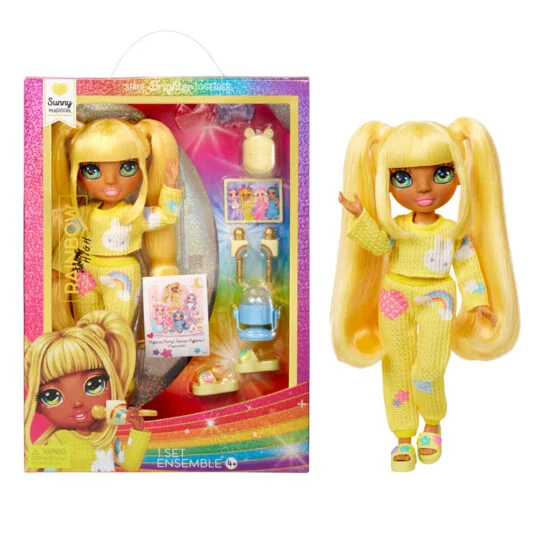 Лялька RAINBOW HIGH серії “Junior High PJ Party” – САННІ (з аксесуарами)