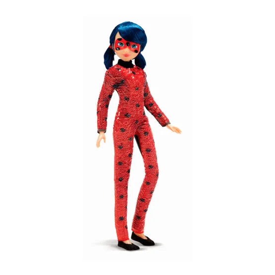 Лялька MIRACULOUS “Леді Баг і Супер-Кіт” у костюмі з паєтками – МОДНЕ  ПЕРЕТВОРЕННЯ МАРІНЕТТ В ЛЕДІ БАГ