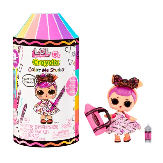 Ігровий набір з лялькою L.O.L. SURPRISE! серії “Crayola” – КОЛЬОРИНКИ (з аксес.)