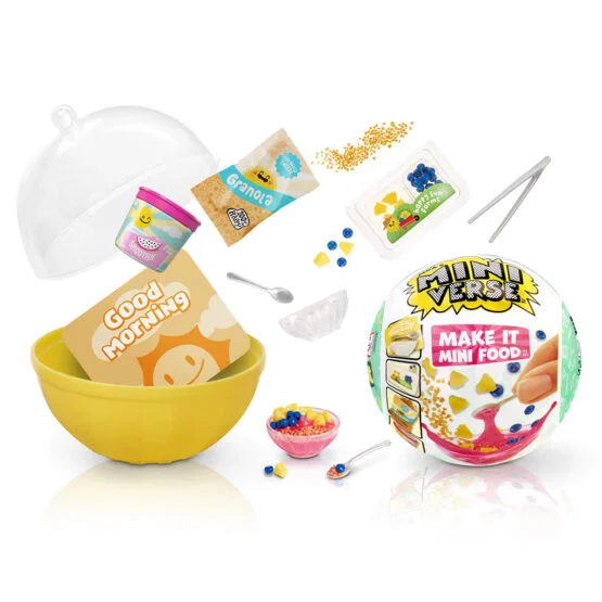 Ігровий набір MINIVERSE серії “Mini Food 3” – СТВОРИ КАФЕ (в асорт., в дисплеї)