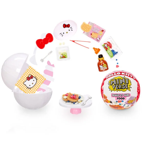 Ігровий набір MINIVERSE серії “Sanrio” S1 – СТВОРИ СМАКОЛИКИ В СТИЛІ ХЕЛЛОУ КІТТІ (в асорт, в дисп)