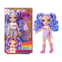 Ігровий набір з лялькою RAINBOW HIGH серії “Littles” – АМЕТИСТА (з аксес.)