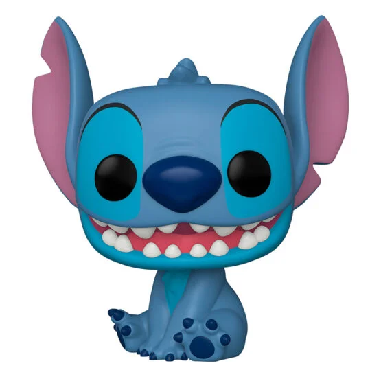 Ігрова фігурка FUNKO POP! серії “Ліло та Стіч” – СТІЧ, ЩО ПОСМІХАЄТЬСЯ (25 см)