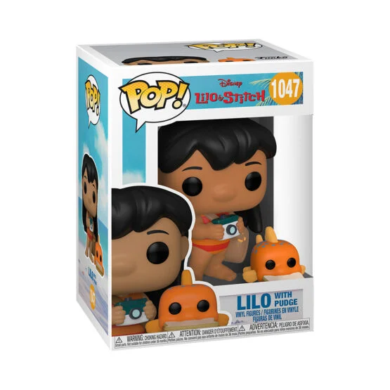 Ігрова фігурка FUNKO POP! серії “Ліло та Стіч” – ЛІЛО З РИБКОЮ