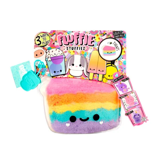 М’яка іграшка-антистрес FLUFFIE STUFFIEZ серії “Small Plush” – ТОРТ/ПІЦА