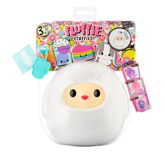 М’яка іграшка-антистрес FLUFFIE STUFFIEZ серії “Small Plush” – ОВЕЧКА