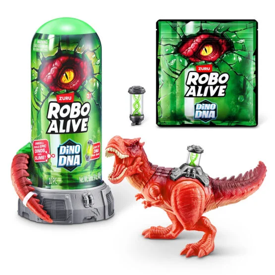 Інтерактивний ігровий набір ROBO ALIVE S1 – ДНК ТИРАНОЗАВРА