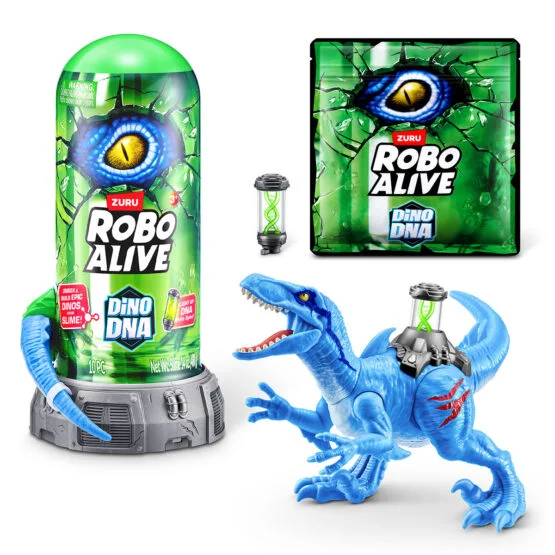Інтерактивний ігровий набір ROBO ALIVE S1 – ДНК ВЕЛОЦИЗАВРА