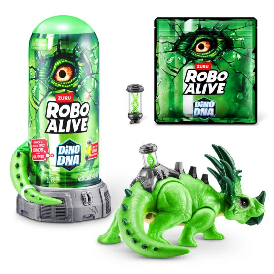 Інтерактивний ігровий набір ROBO ALIVE S1 – ДНК СТИРАКОЗАВРА
