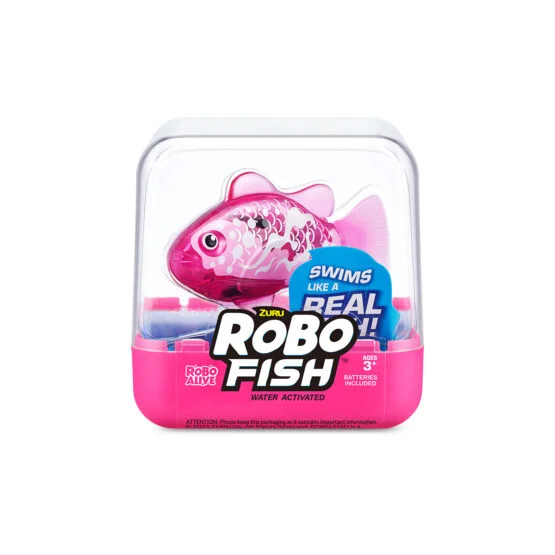 Інтерактивна іграшка ROBO ALIVE S3 – РОБОРИБКА (рожева)