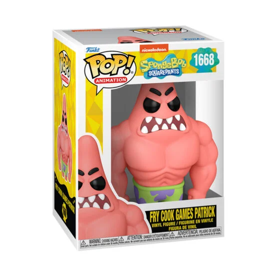 Ігрова фігурка FUNKO POP! серії “Губка Боб Квадратні Штани” – СПОРТИВНИЙ ПАТРІК