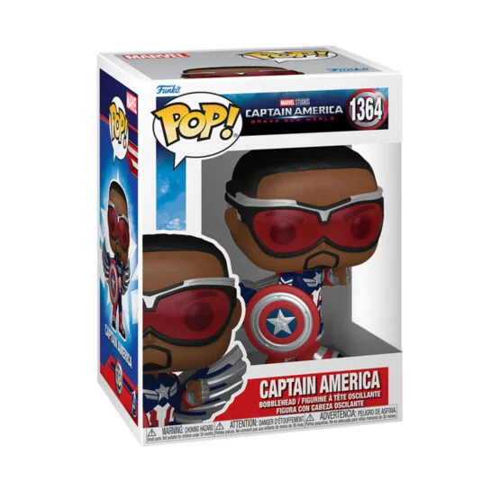Ігрова фігурка FUNKO POP! серії “Капітан Америка: Чудесний новий світ” – КАПІТАН АМЕРИКА
