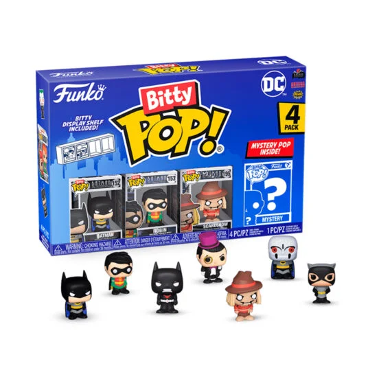 Набір ігрових фігурок BITTY POP! серії “DC” (4 фігурки в асорт.)