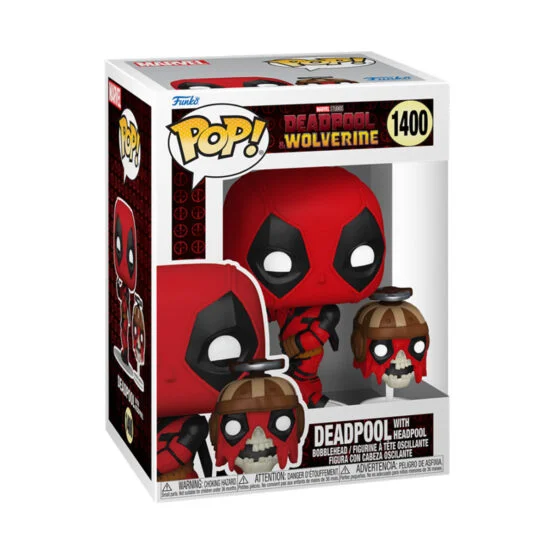 Набір ігрових фігурок FUNKO POP! серії “Дедпул 3” – ДЕДПУЛ З ХЕДПУЛОМ