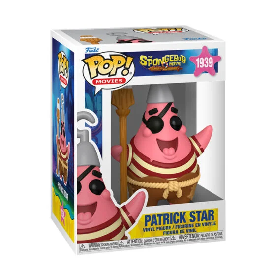 Ігрова фігурка FUNKO POP! серії “Губка Боб” – ПІРАТ ПАТРІК