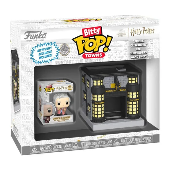 Набір фігурок BITTY POP! Town серії “Гаррі Поттер” – ОЛІВАНДЕР І КРАМНИЦЯ ЧАРІВНИХ ПАЛИЧОК