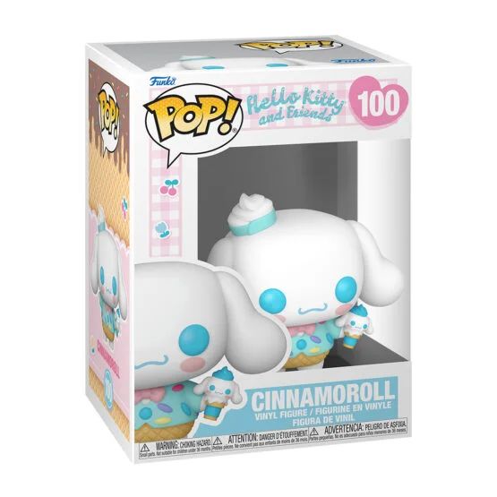 Ігрова фігурка FUNKO POP! серії “Sanrio: Hello Kitty” – СІННАМОРОЛЛ З МОРОЗИВОМ