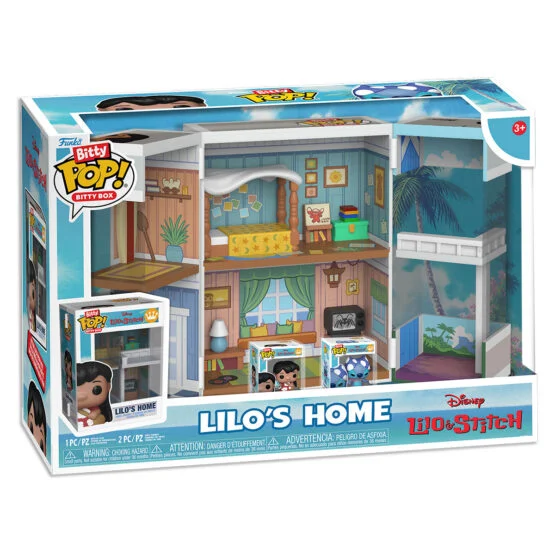 Ігровий набір BITTY POP! Boxes серії “Ліло і Стіч” – БУДИНОЧОК ЛІЛО