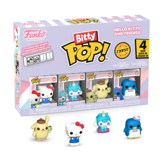 Набір ігрових фігурок BITTY POP! серії “Sanrio” – ХЕЛОУ КІТТІ (4 фігурки в ас.)