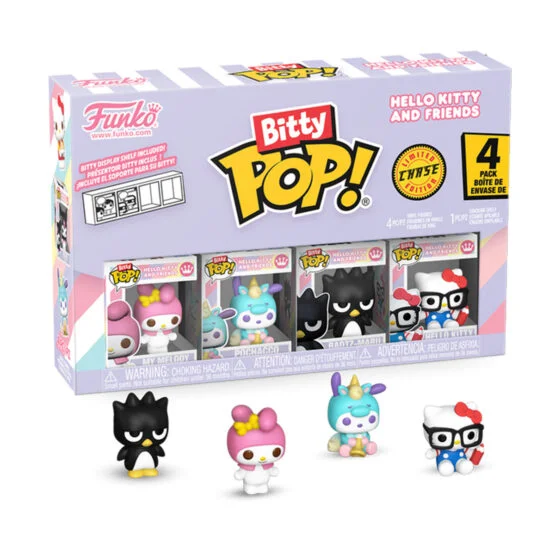 Набір ігрових фігурок BITTY POP! серії “Sanrio” – МОЯ МЕЛОДІ (4 фігурки в ас.)