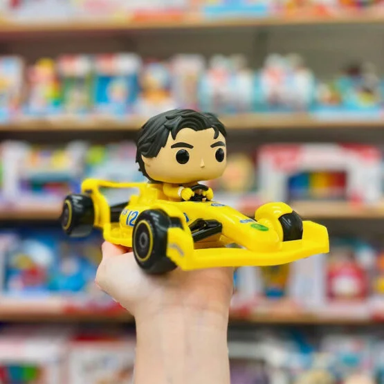 Ігрова фігурка FUNKO POP! серії “Формула-1” – АЙРТОН СЕННА У БОЛІДІ
