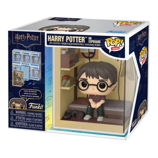 Ігрова фігурка FUNKO POP! NOOKS серії “Гаррі Поттер” – ГАРРІ ПОТТЕР У КОМІРЧИНІ