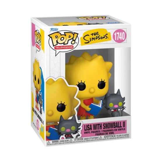 Набір фігурок FUNKO POP! серії “Сімпсони S11” – ЛІСА Й МАЛЕНЬКИЙ ПОМІЧНИК САНТИ
