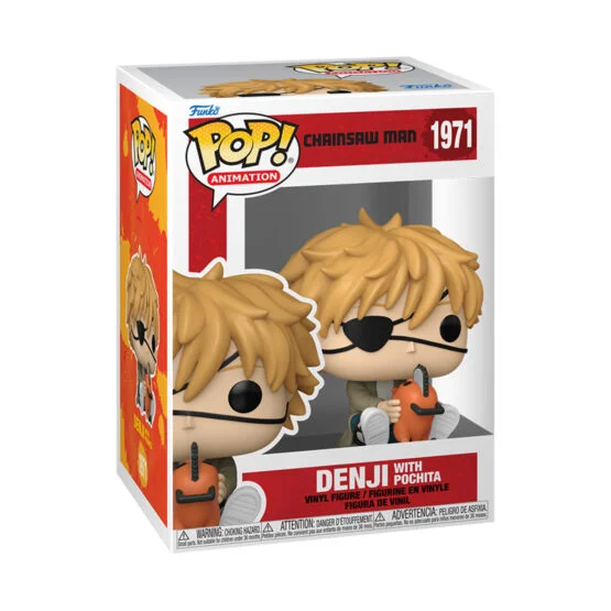 Ігрова фігурка FUNKO POP! серії “Людина-Бензопила” – ДЕНДЖІ ТА ПОЧІТА