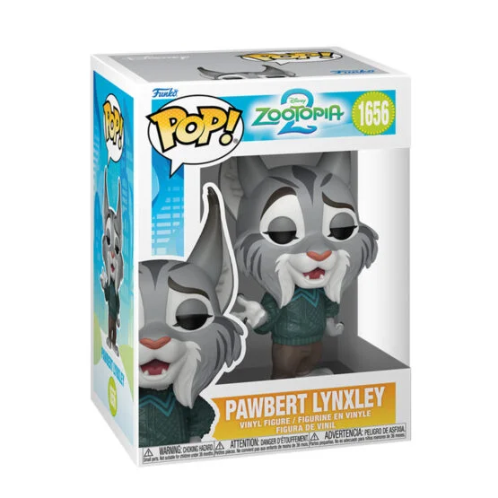 Ігрова фігурка FUNKO POP! серії “Зоотрополіс 2” – ПАЗУРОБЕРТ РИСЬЛІ