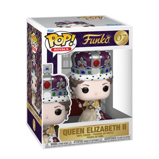 Ігрова фігурка FUNKO POP! серії “Королева Єлизавета II 100-річчя” – КОРОНАЦІЯ КОРОЛЕВИ ЄЛИЗАВЕТИ II