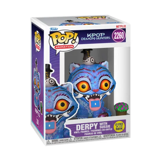 Ігрова фігурка FUNKO POP серії “Кейпоп-мисливиці на демонів” – ДЕРПІ З ПТАХОМ І КВІТКА (GW)