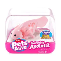 Інтерактивна іграшка PETS ALIVE S1 – АКСОЛОТЛЬ (рожевий)
