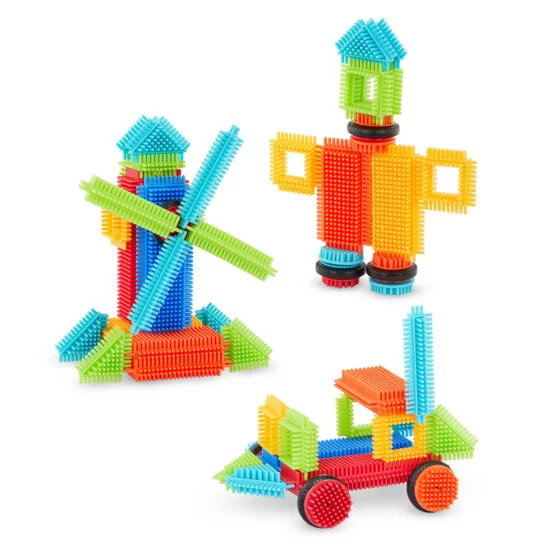 Конструктор серії Bristle Blocks – БУДІВЕЛЬНИК (36 деталей, у коробці)
